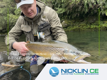 Senior Planner Gareth Moran from Nicklin CE – Surveying Planning Engineering